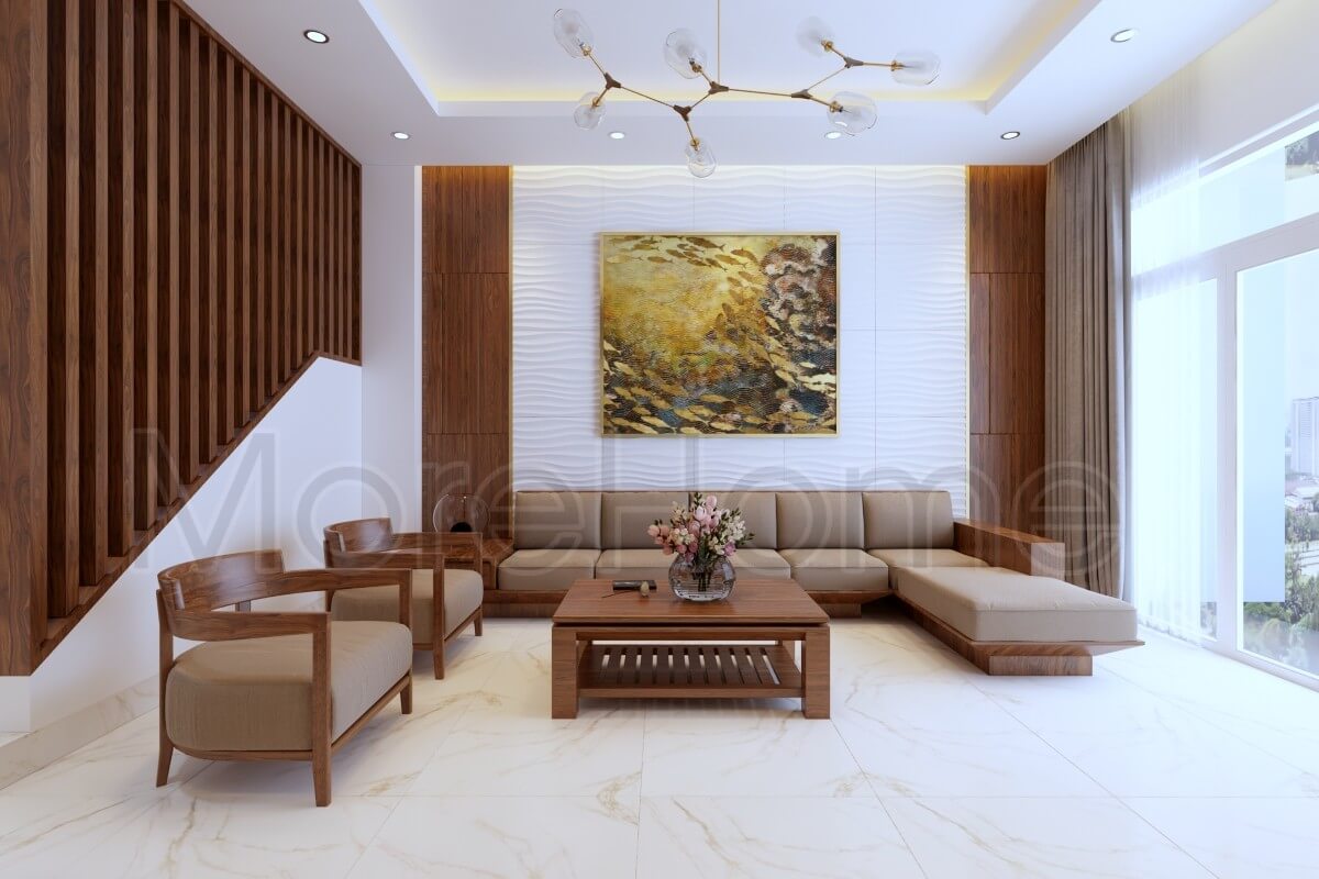 Tổng hợp hơn 20+ mẫu thiết kế nội thất phòng khách Bắc Ninh hiện đại sang trọng